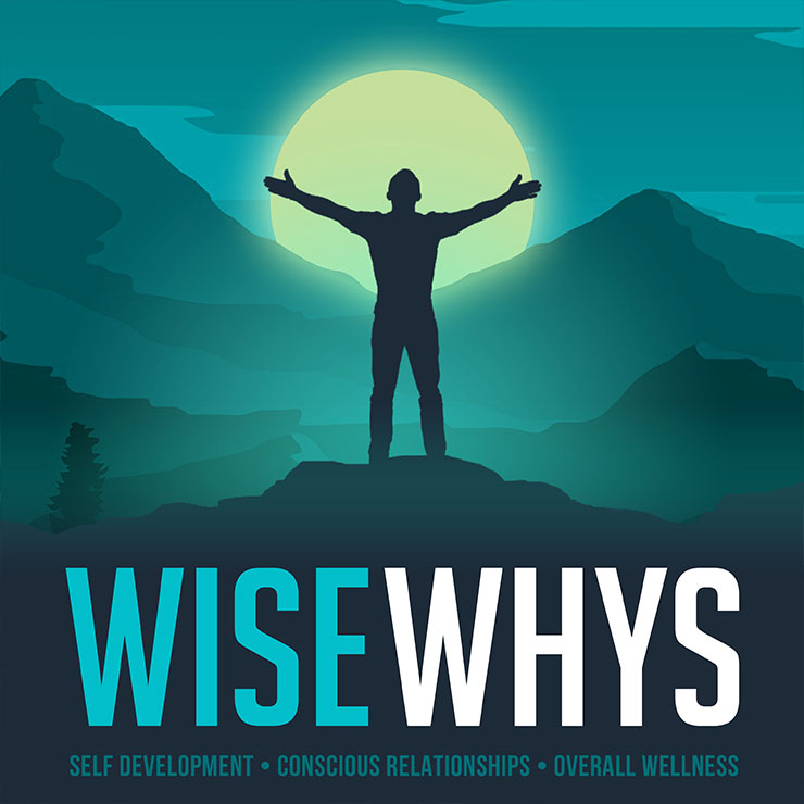 Cover graphic for Aaron's podcast: 'Wise Whys'