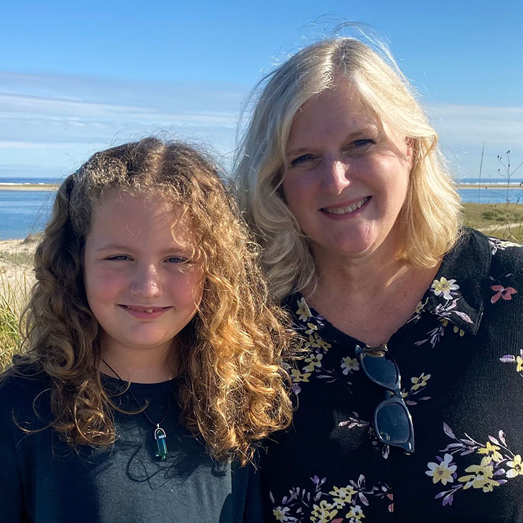 Kathie and Violet
