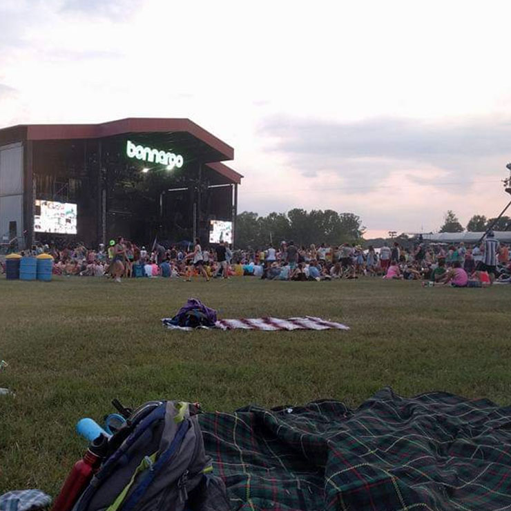 Bonnaroo stage