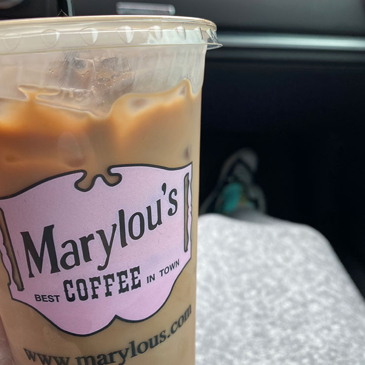 Marylou's iced coffee