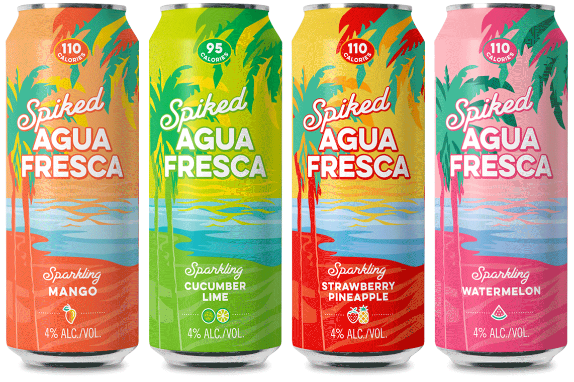 Golden Raod Spiked Agua Fresca can design lineup