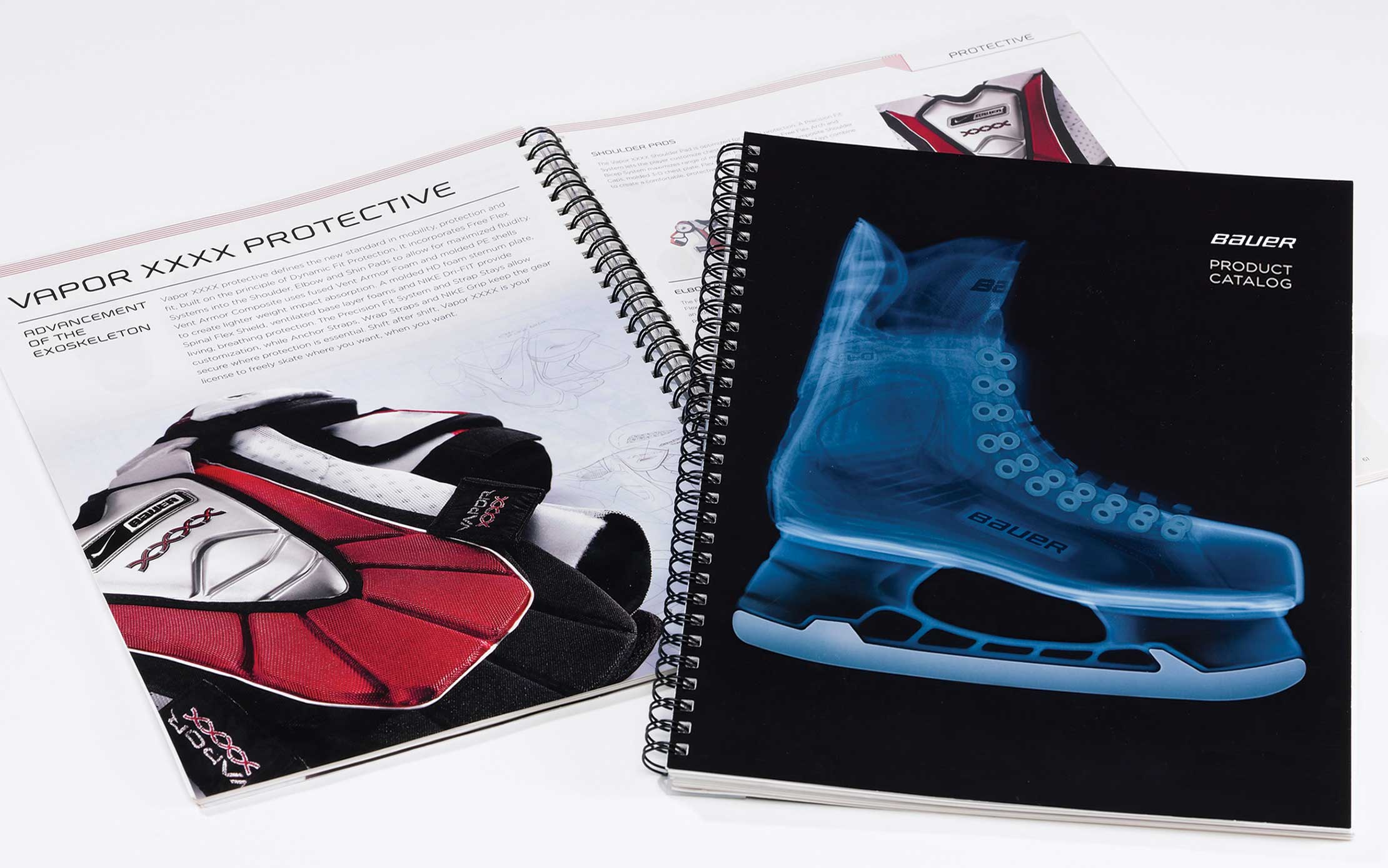 Bauer Hockey catalog spread