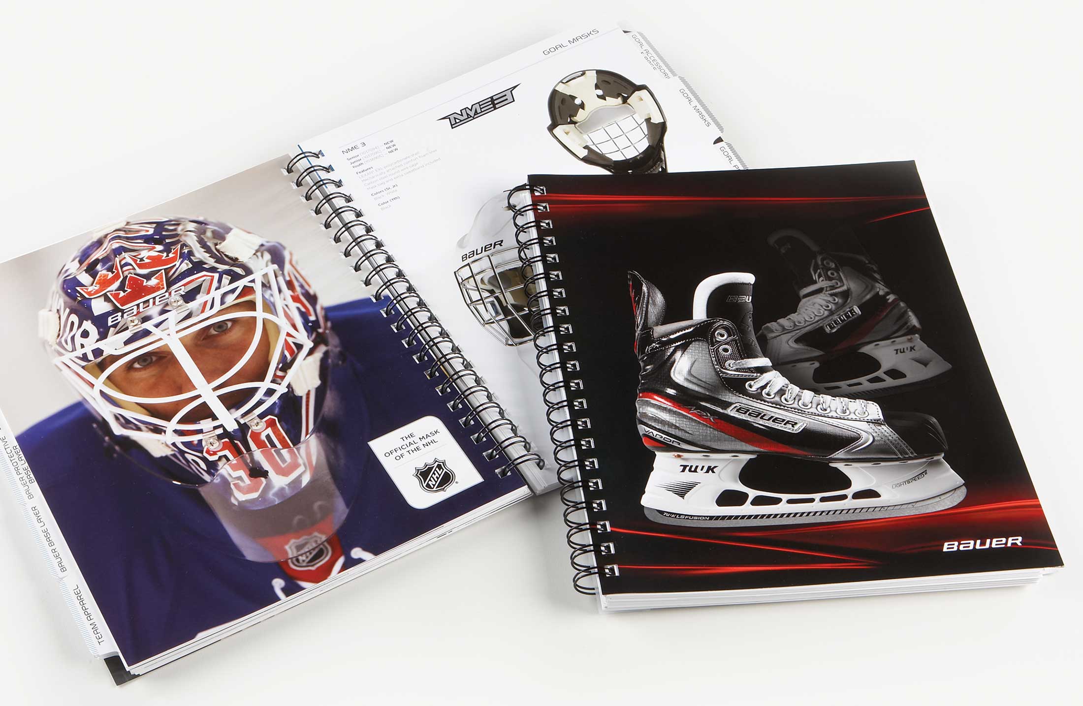 Bauer Hockey catalog spread