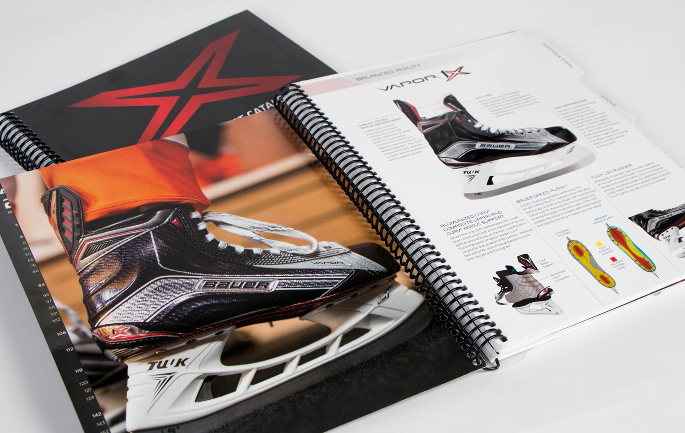 Bauer Hockey catalog spread