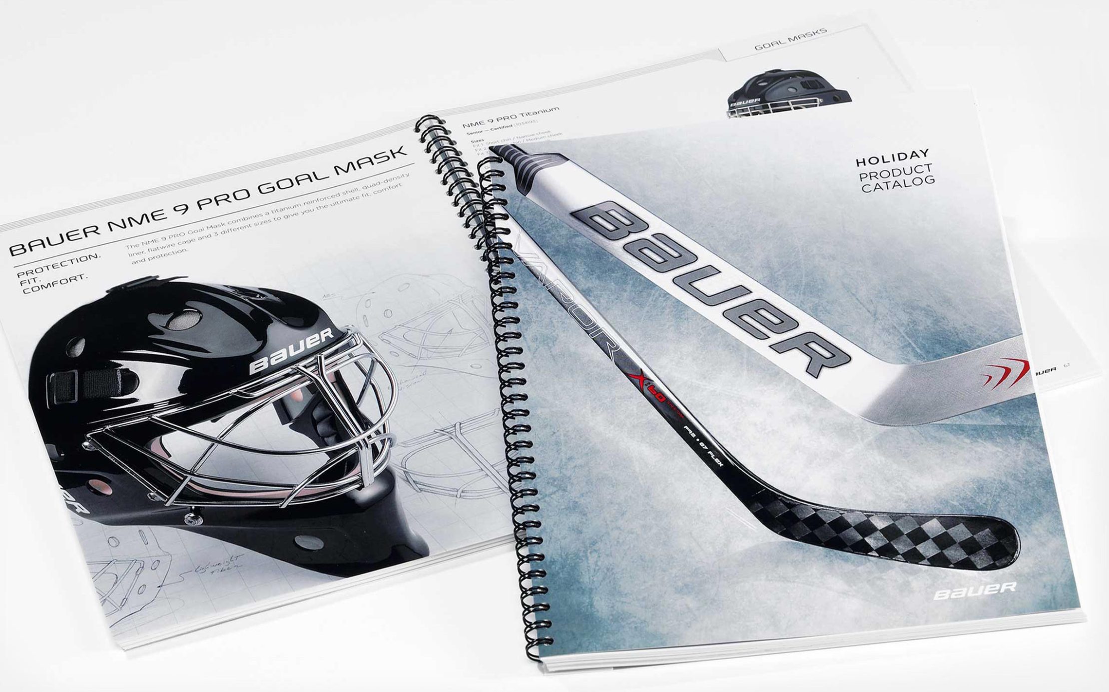Bauer Hockey catalog spread