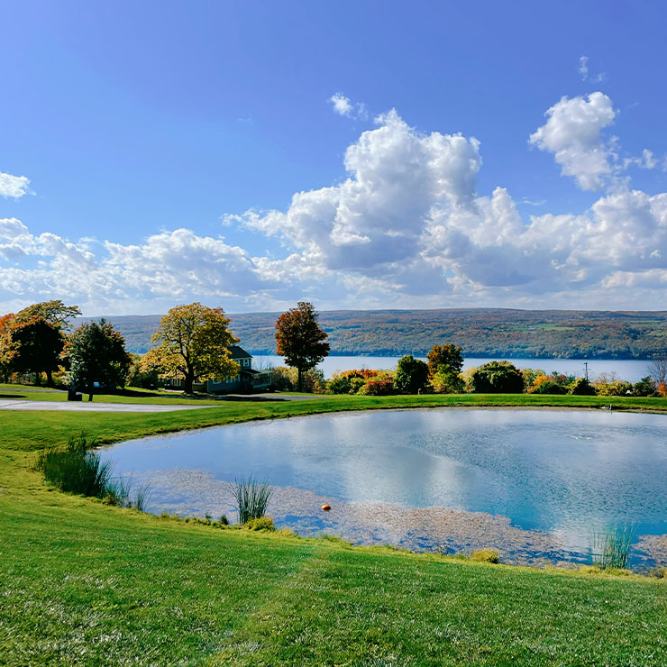 View from Finger Lakes, NY