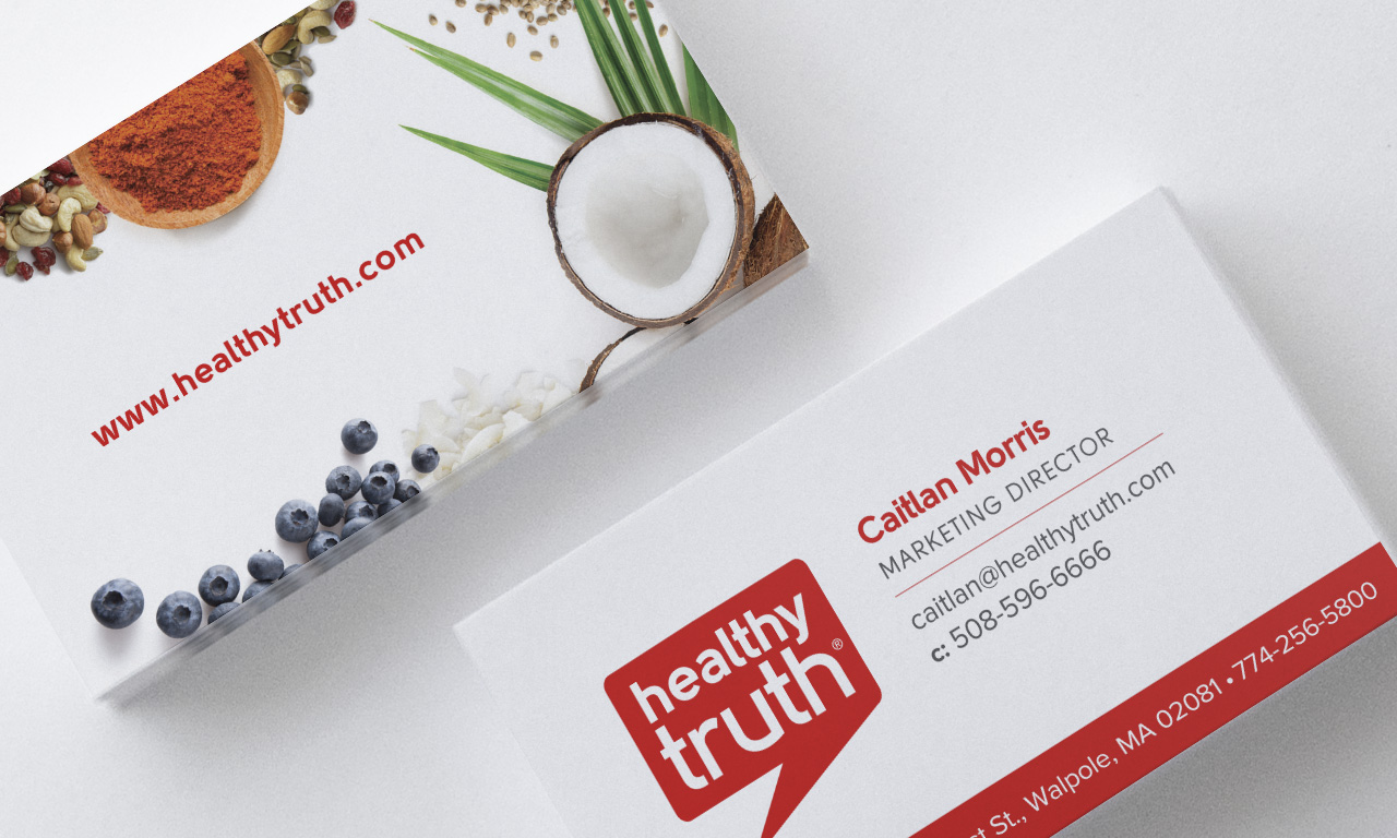 Healthy truth business cards