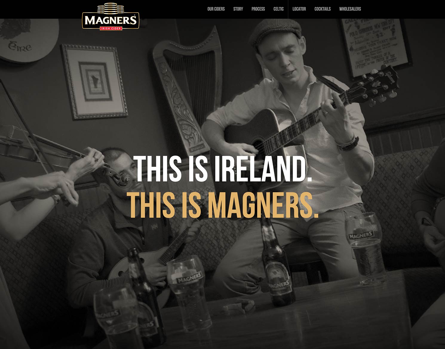 Magners website