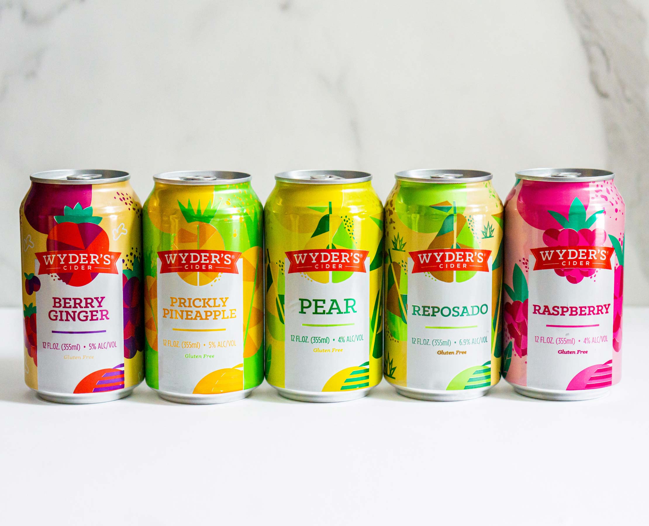 Wyder's Cider lineup of cans