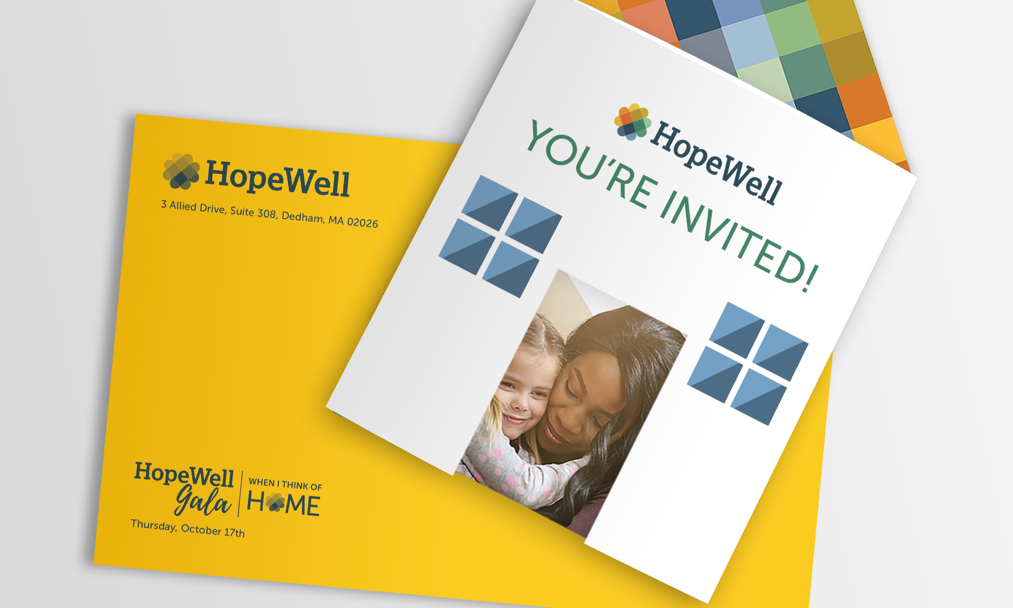 Hopewell Gala invitation package