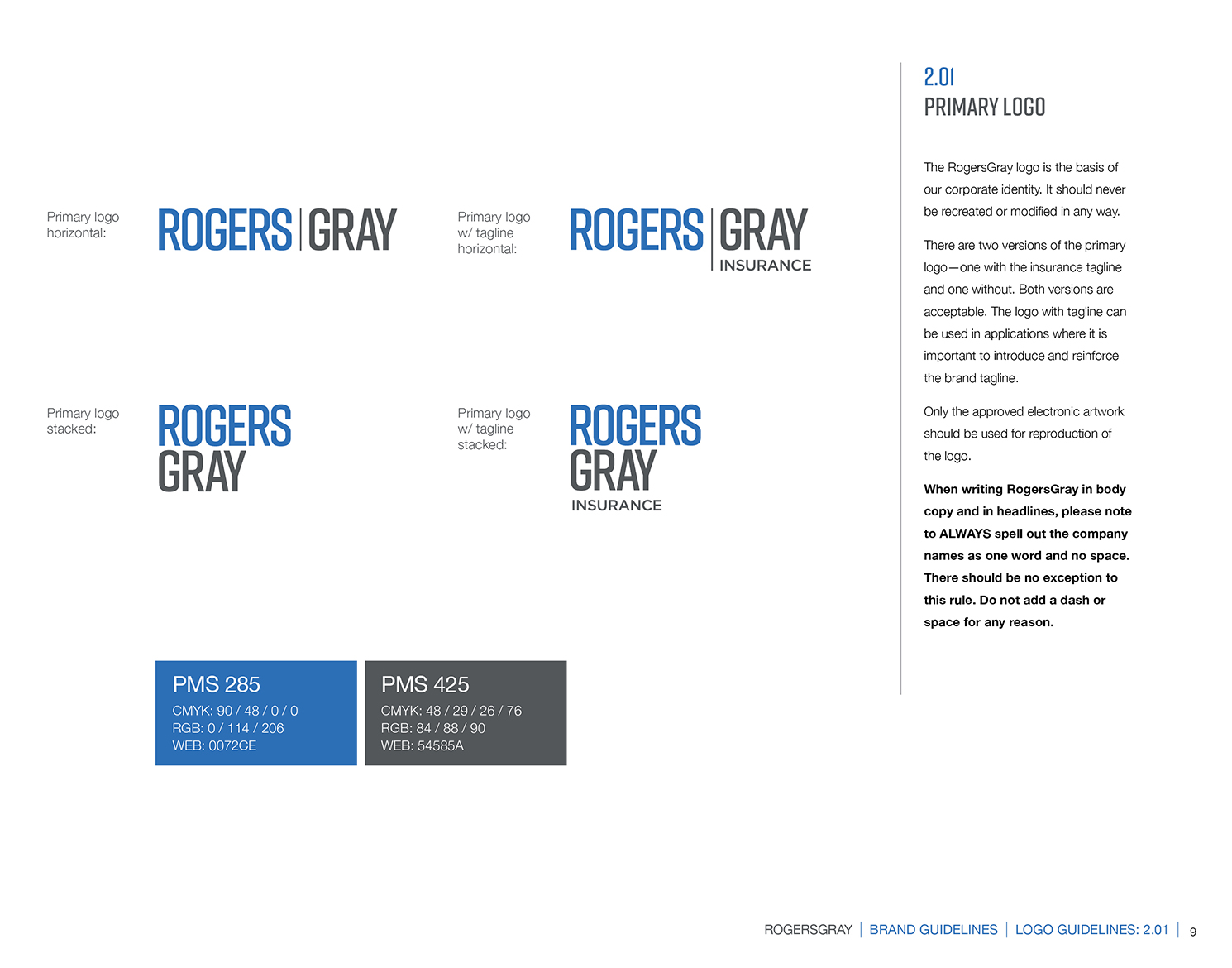 RogersGray brand guide