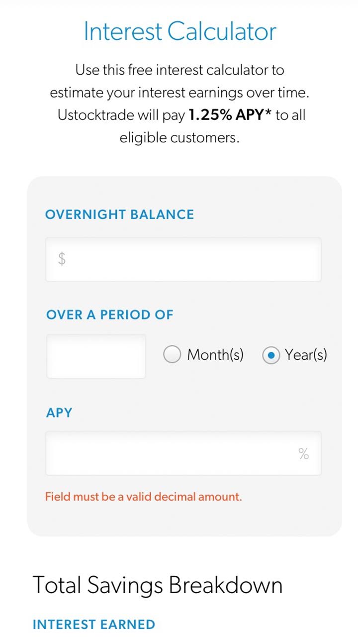 UST US Mobile - CP Calculator