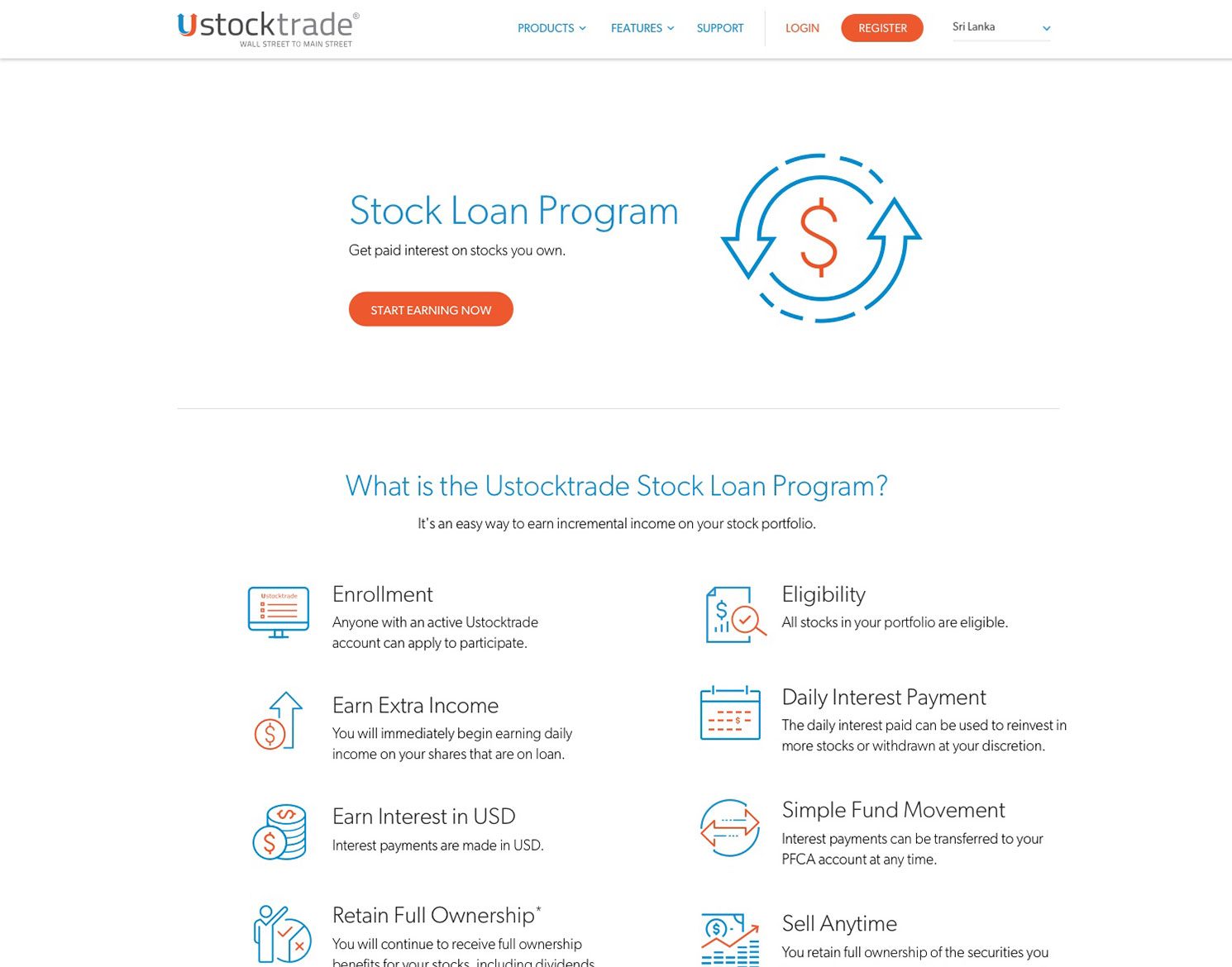 UST LK Website - Stock Loan Program