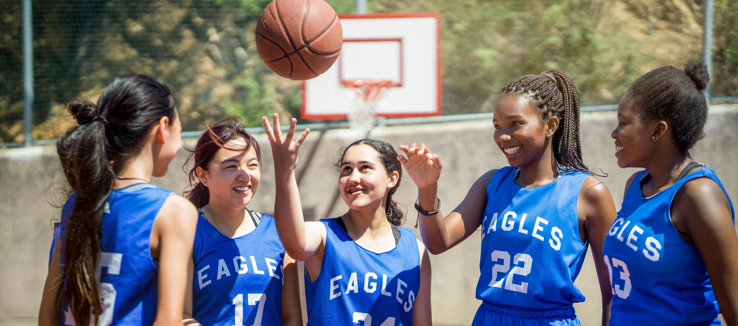 Good Sports girls basketball team