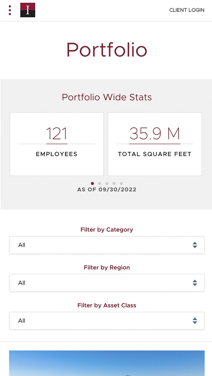 Intercontinental Mobile Portfolio