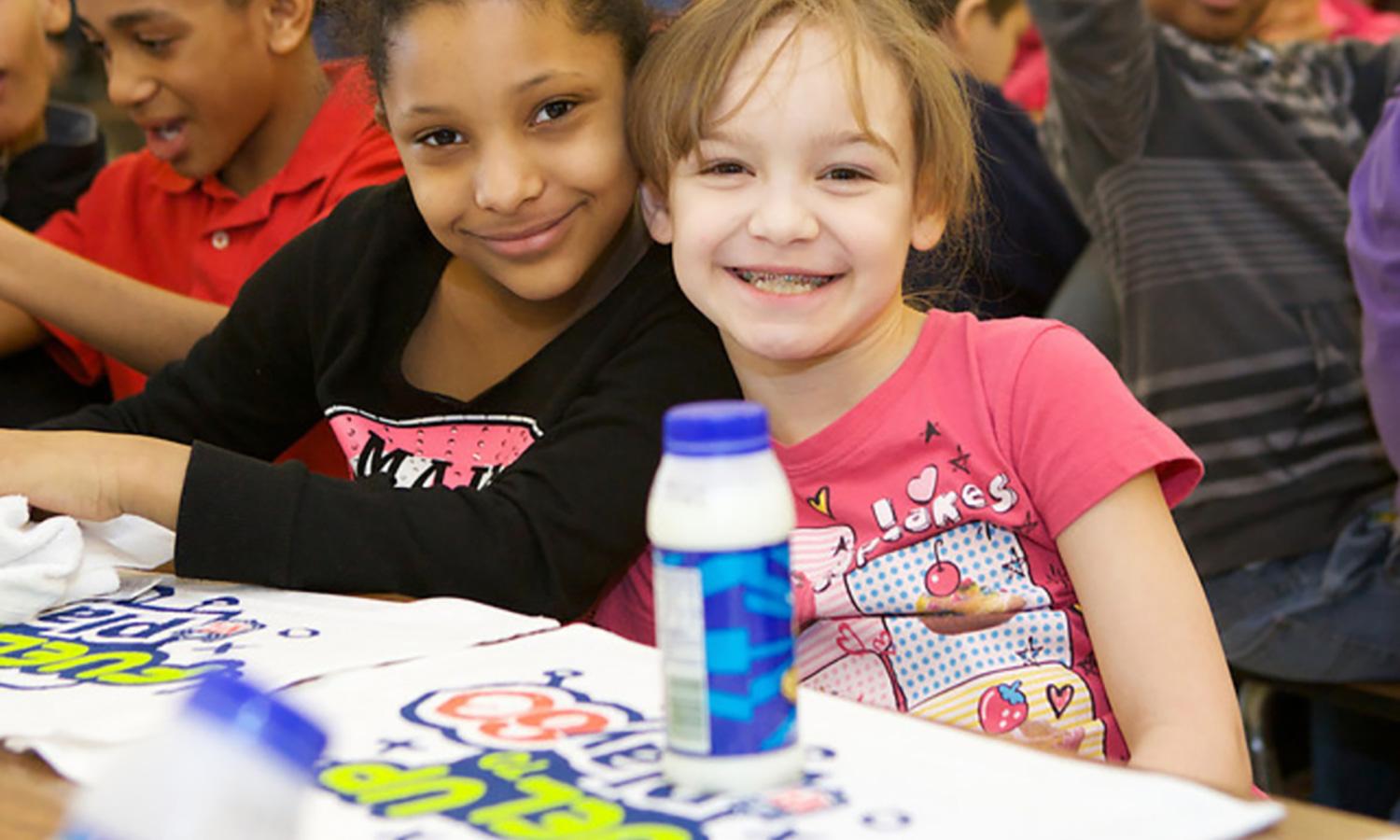 New England Dairy Image Grid kids nutritional lunch