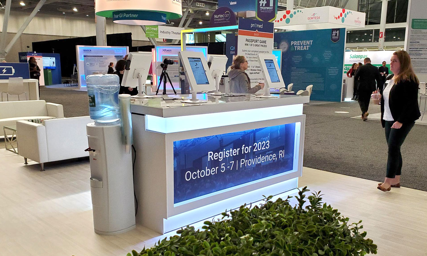 Pri-Med conference graphics