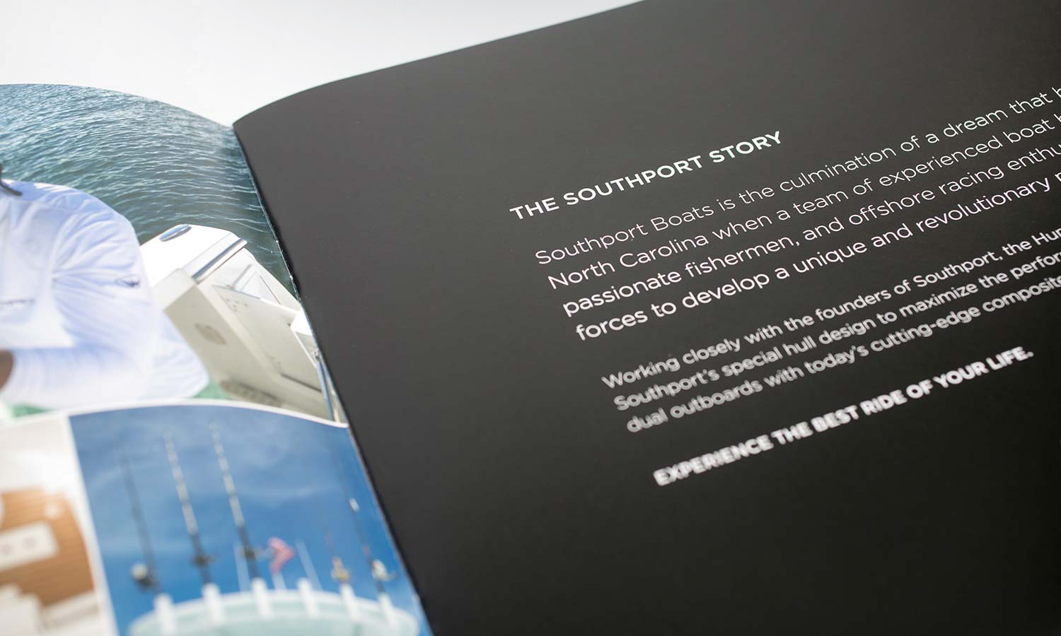 Southport Boats brochure closeup