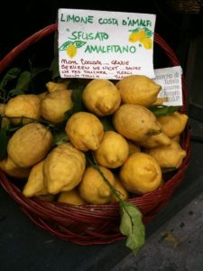 Basket of lemons