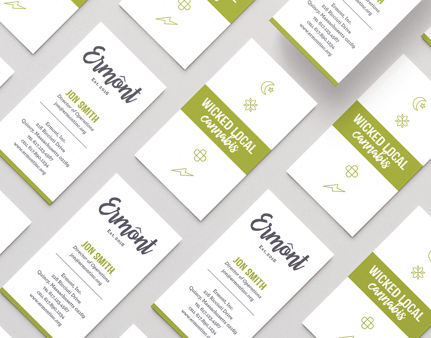 business card design for Ermont