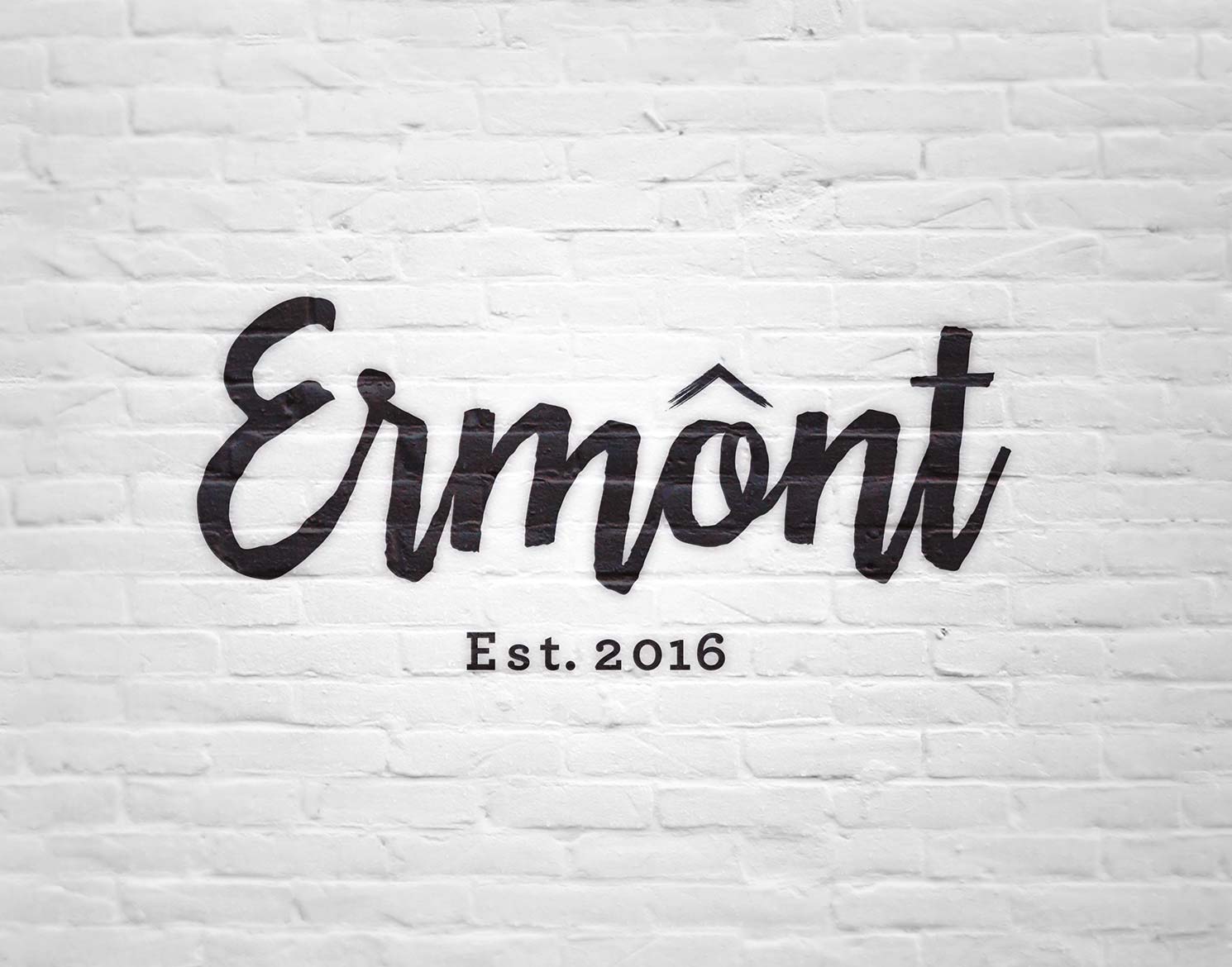 Ermont logo on wall